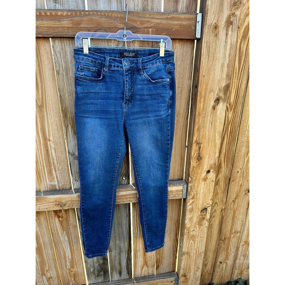 Judy Blue Medium Wash Skinny Jeans Size 9 – Stretchy, Bootie-Friendly, Wardrobe